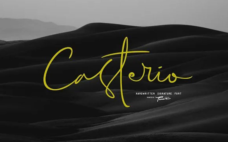 Font-Casterio-Signature