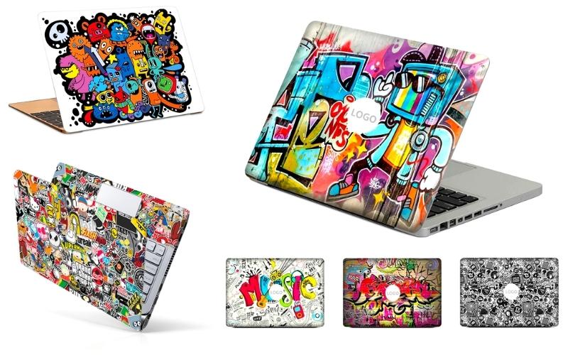 Da-dang-y-tuong-khi-dan-sticker-cho-laptop