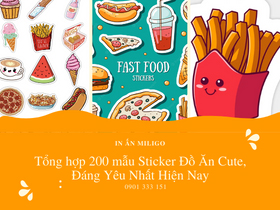 Tổng hợp 200 mẫu Sticker Đồ Ăn Cute, Đáng Yêu Nhất Hiện Nay