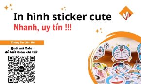 Tổng hợp các mẫu in hình sticker cute, dễ thương nhất 