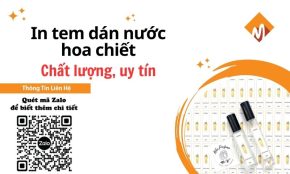 in tem dán nước hoa chiết