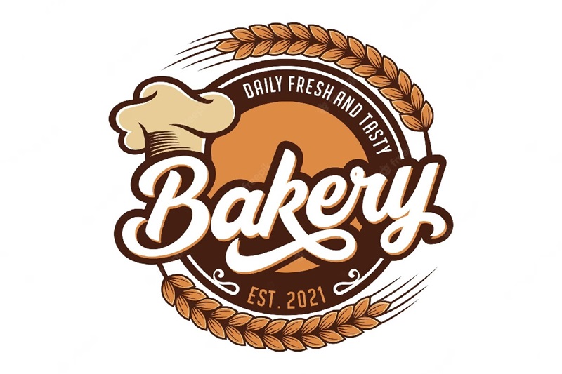 Mẫu logo của tiệm bánh ngọt