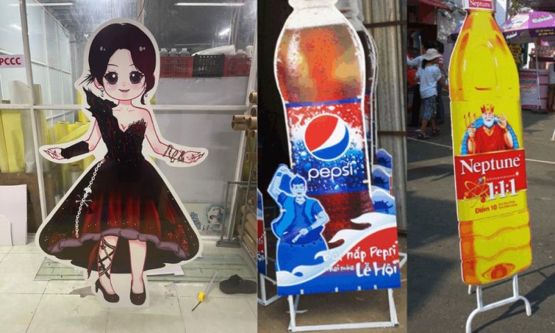 So sánh standee formex với standee foam