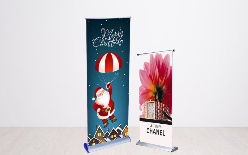 Standee hào hoa 1 mặt lựa chọn lý tưởng cho các doanh nghiệp muốn tiết kiệm chi phí