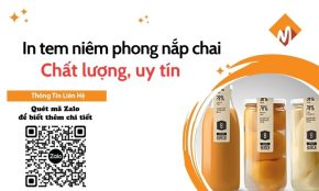 in tem niêm phong nắp chai