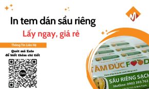 tem dán sầu riêng