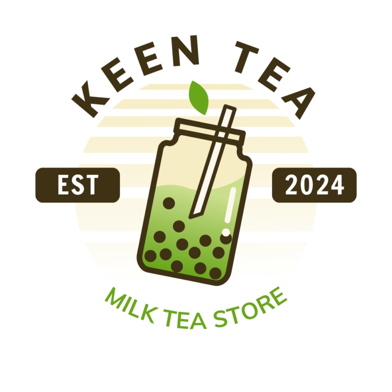 mẫu logo trà sữa
