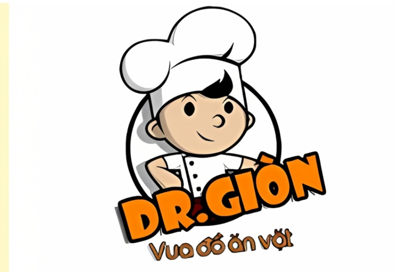 mẫu logo ăn vặt