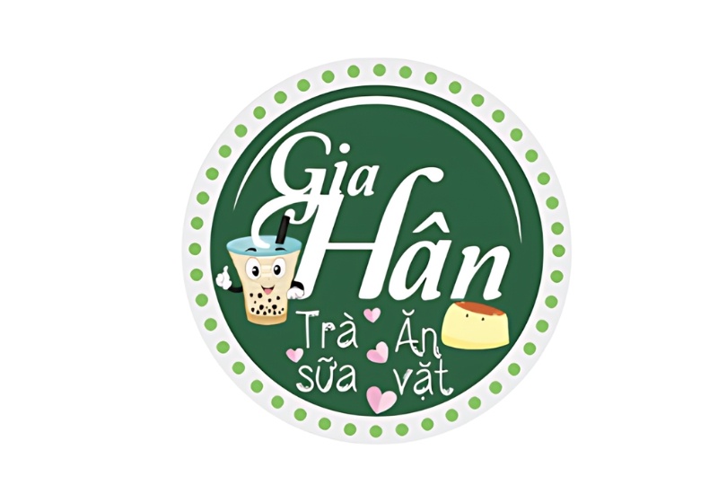 mẫu logo ăn vặt