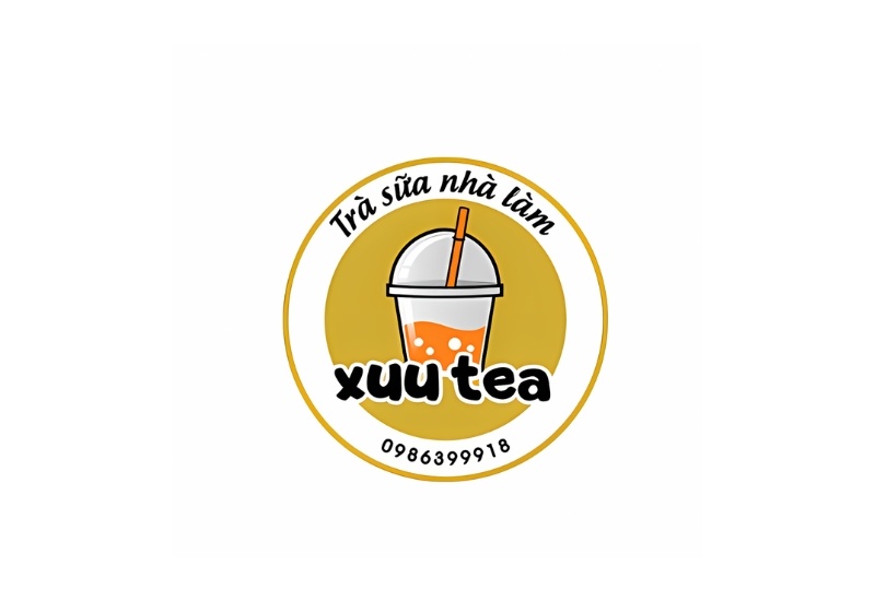 mẫu logo ăn vặt