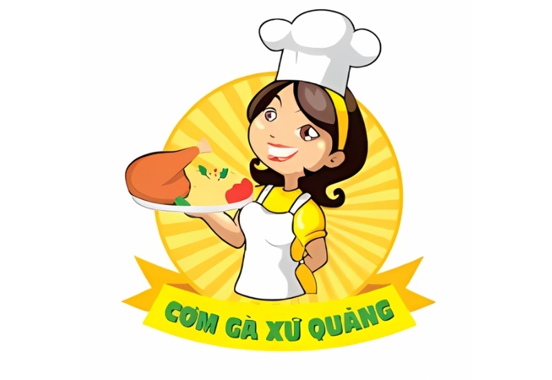 mẫu logo ăn vặt