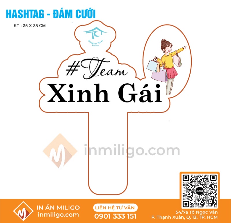 bảng cầm tay chụp hình đám cưới