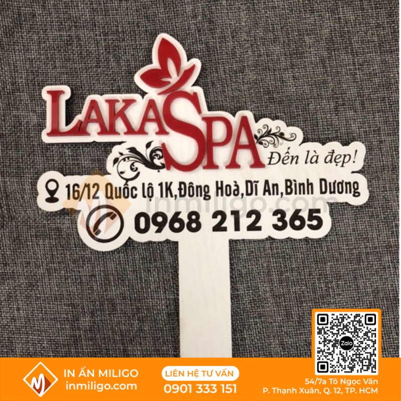 hashtag cầm tay khai trương spa