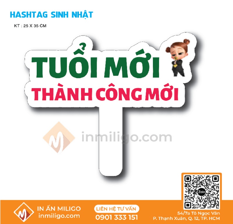 hashtag sinh nhật sếp