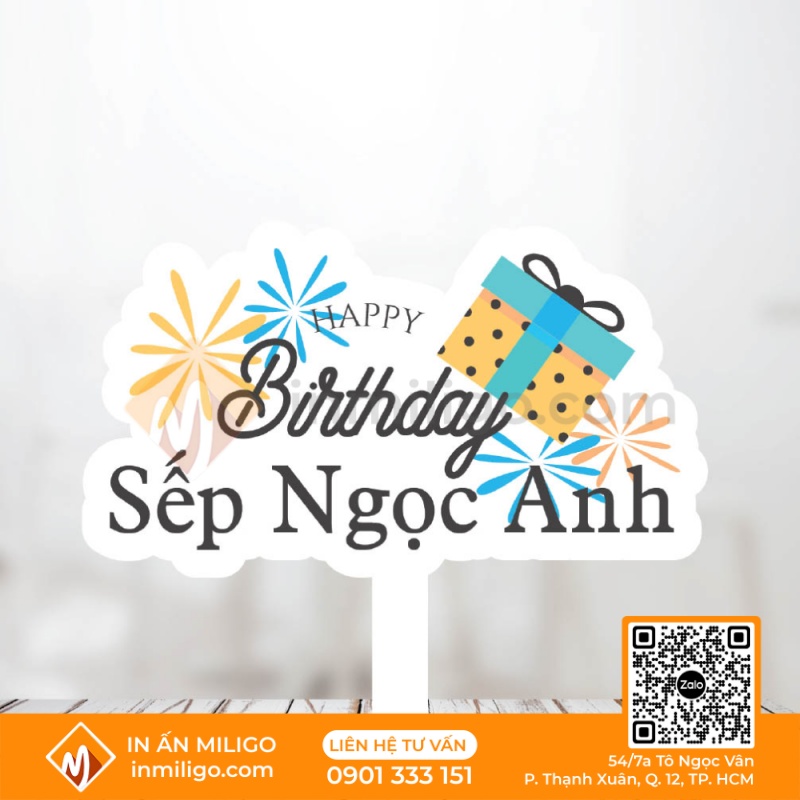 hashtag sinh nhật sếp