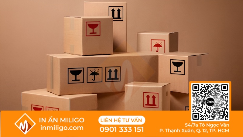 biểu tượng in trên thùng carton