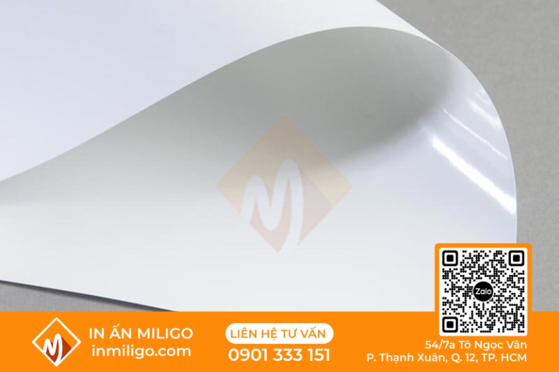 chất liệu giấy in catalogue
