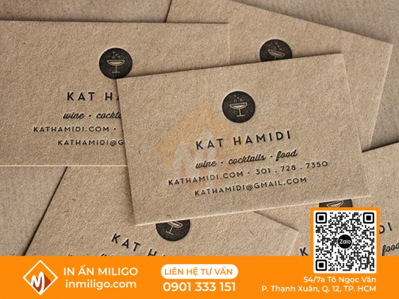 chất liệu giấy in catalogue