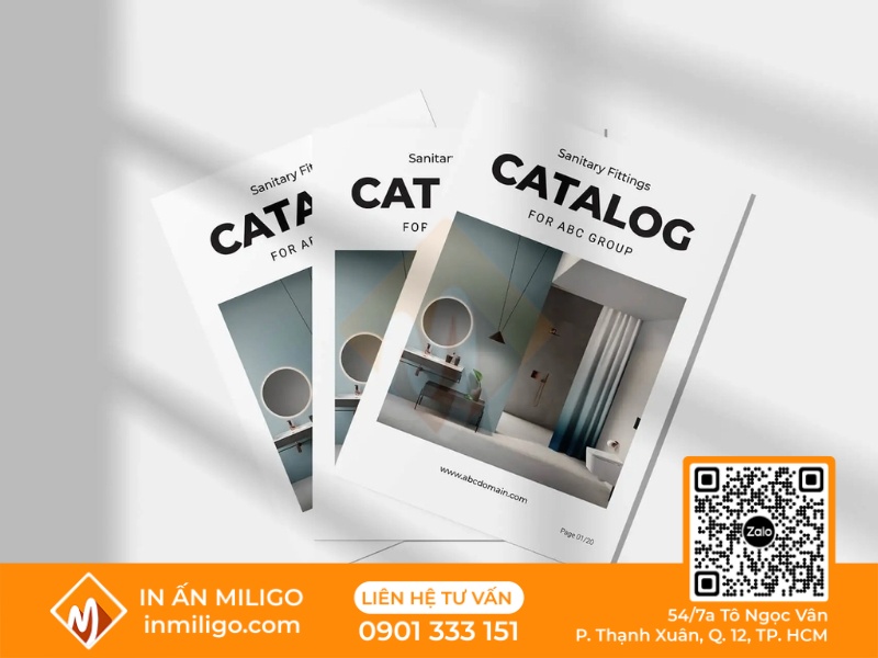 giá in catalogue