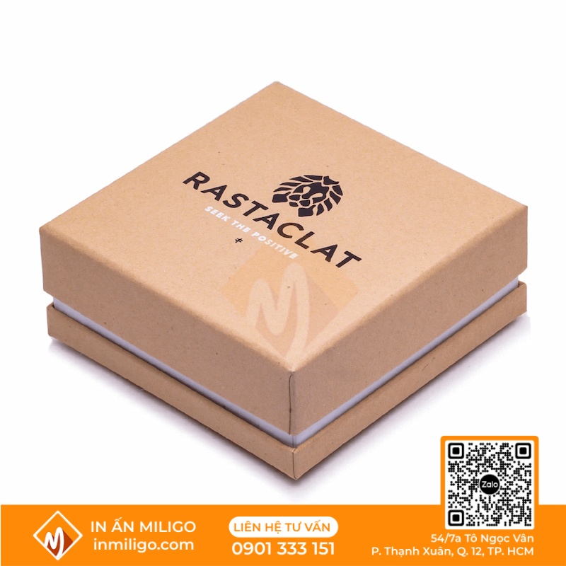 hộp carton in logo