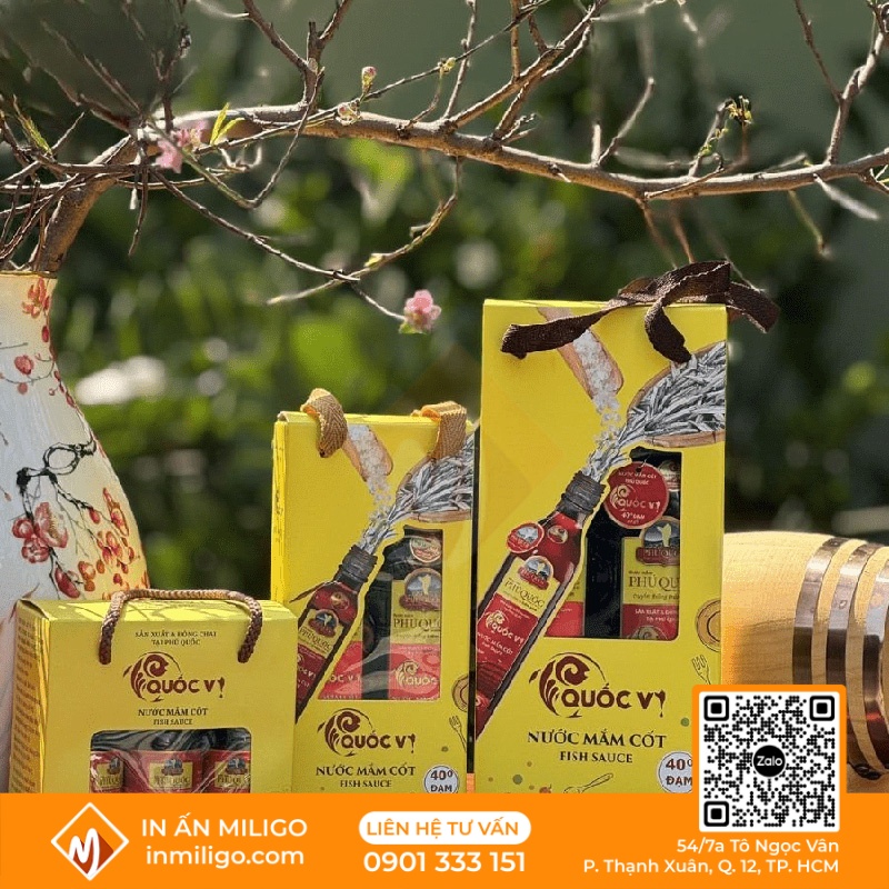 in hộp giấy đựng nước mắm