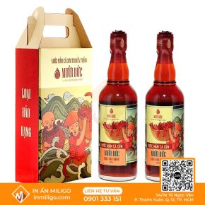 in hộp giấy đựng nước mắm