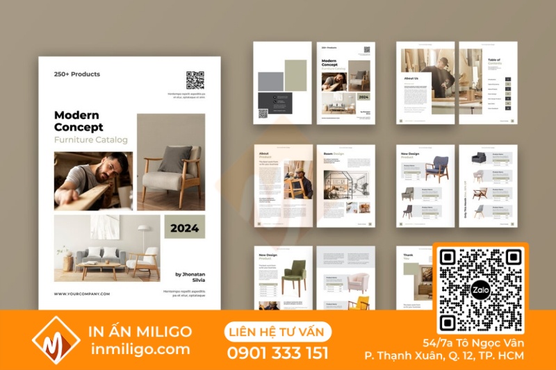 in catalogue nội thất