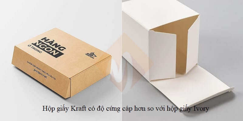 in hộp giấy kraft