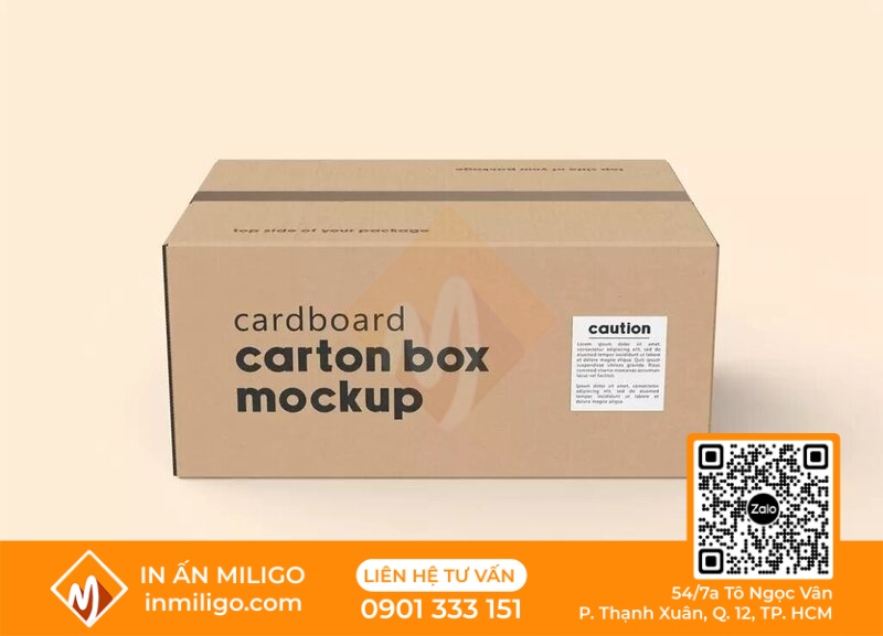 in thùng carton khổ lớn