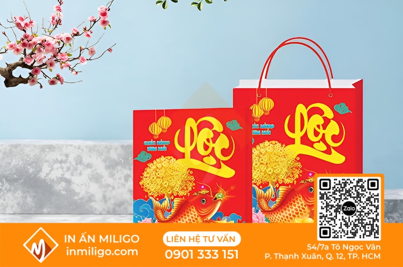 in túi đựng lịch