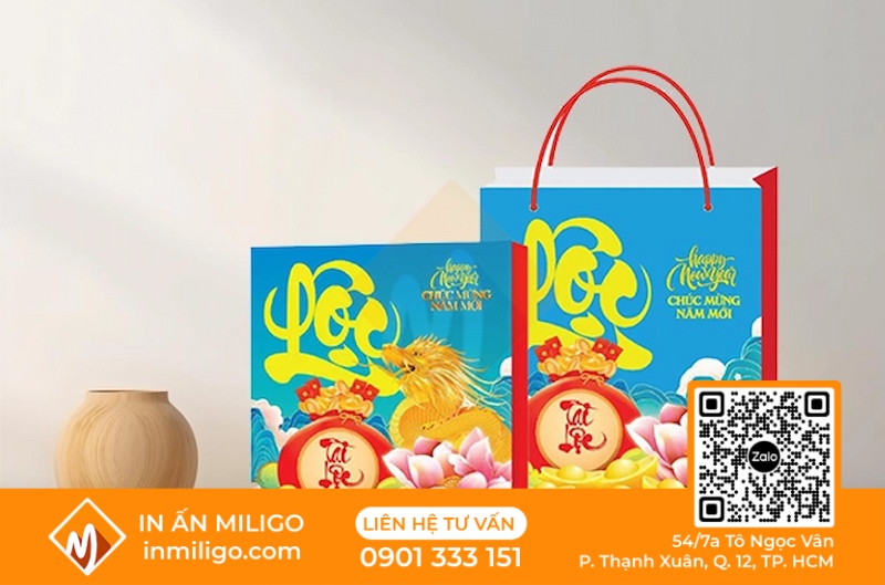 in túi đựng lịch