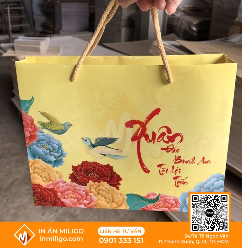 in túi đựng lịch
