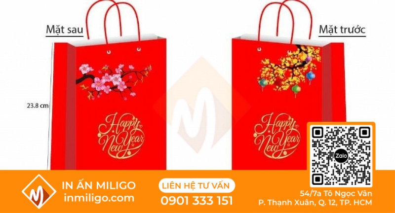 in túi đựng lịch