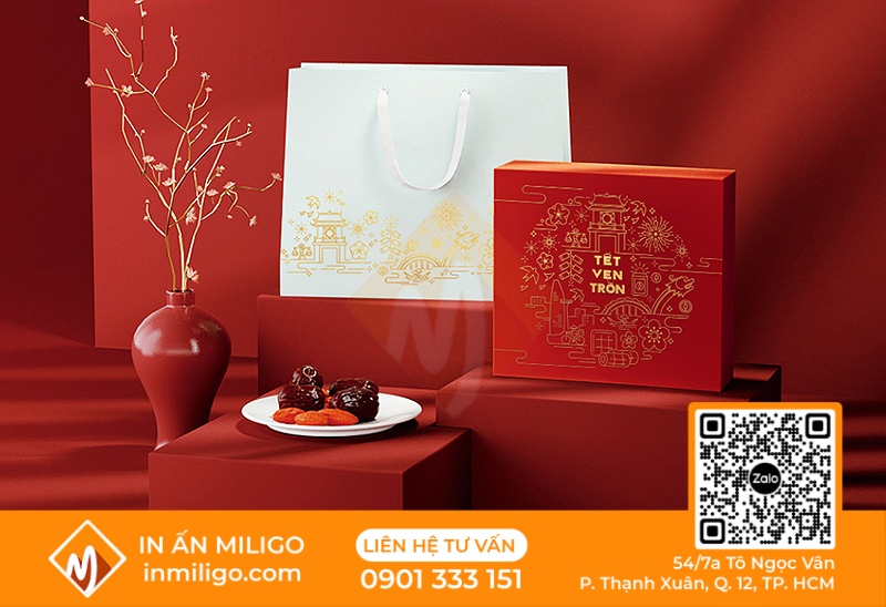 in túi đựng quà tết