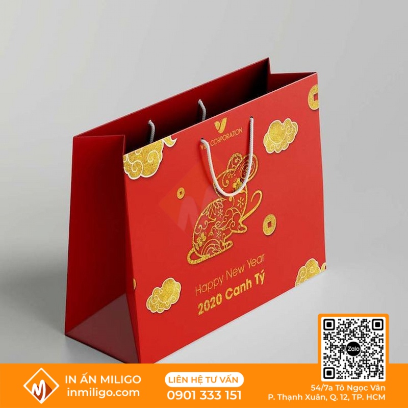 in túi đựng quà tết