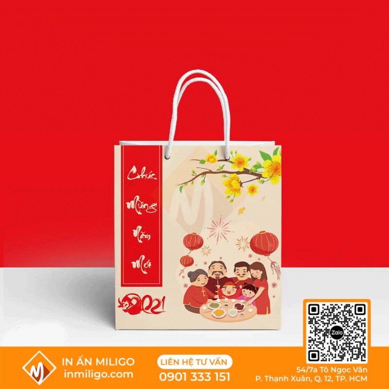 in túi đựng quà tết