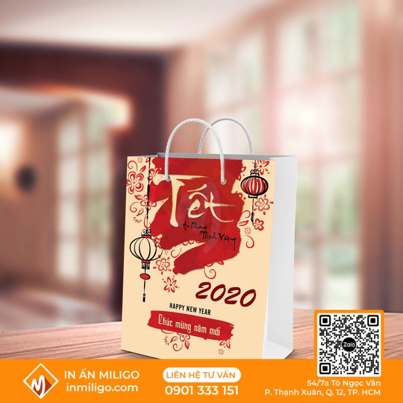 in túi đựng quà tết