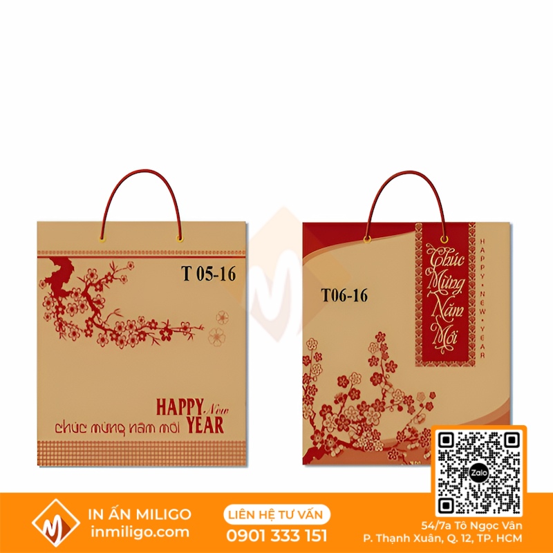in túi đựng quà tết