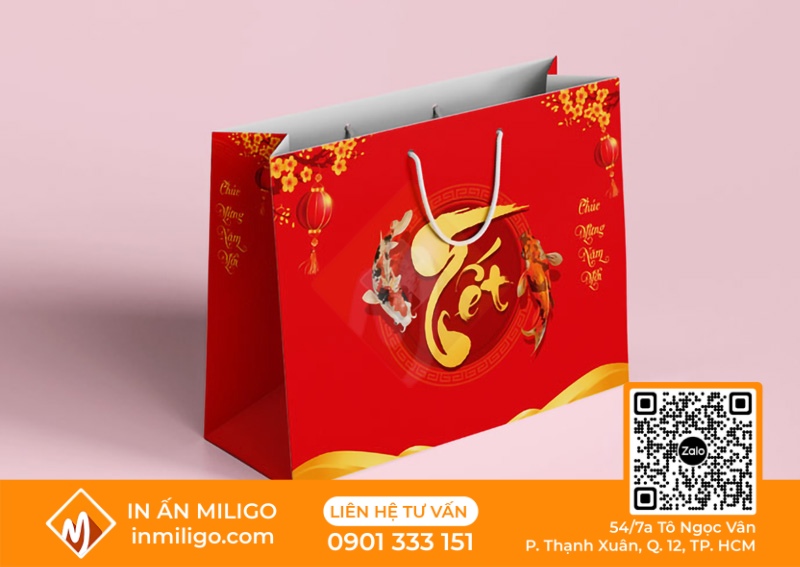 in túi đựng quà tết