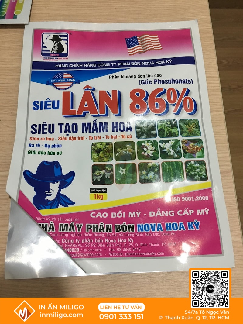 in túi giấy ghép màng nhôm