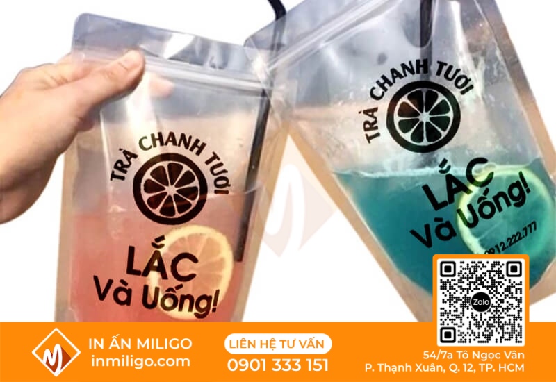 in túi zip bạc