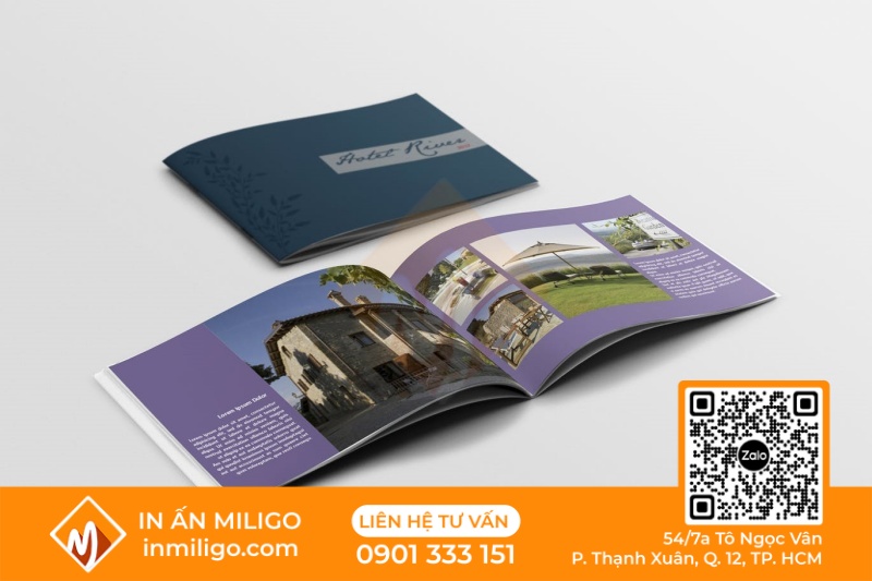 khổ giấy in catalogue