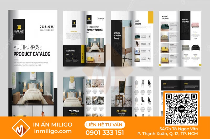 thiết kế catalogue