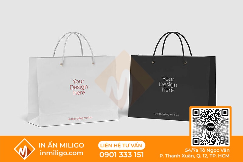 túi giấy in offset