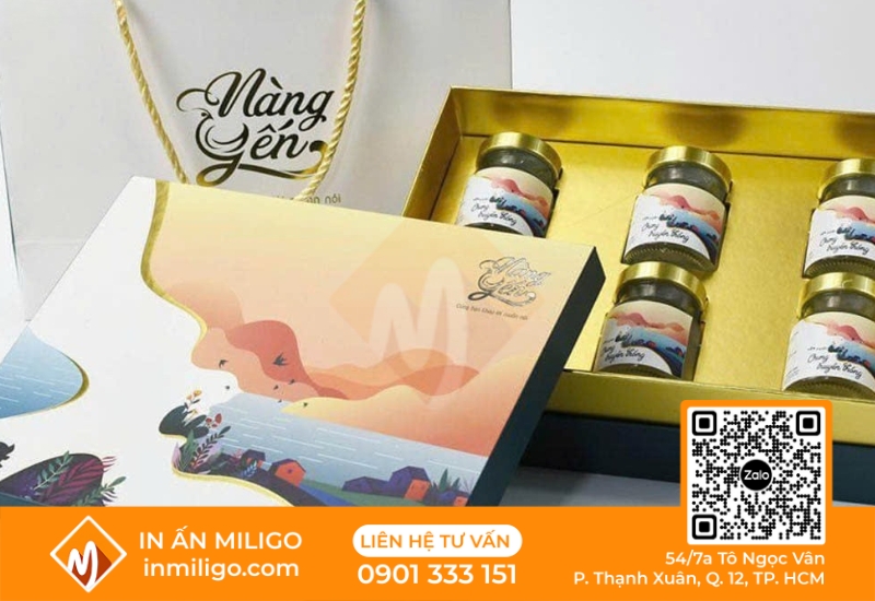 in hộp cứng yến sào