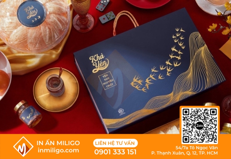 in hộp cứng yến sào