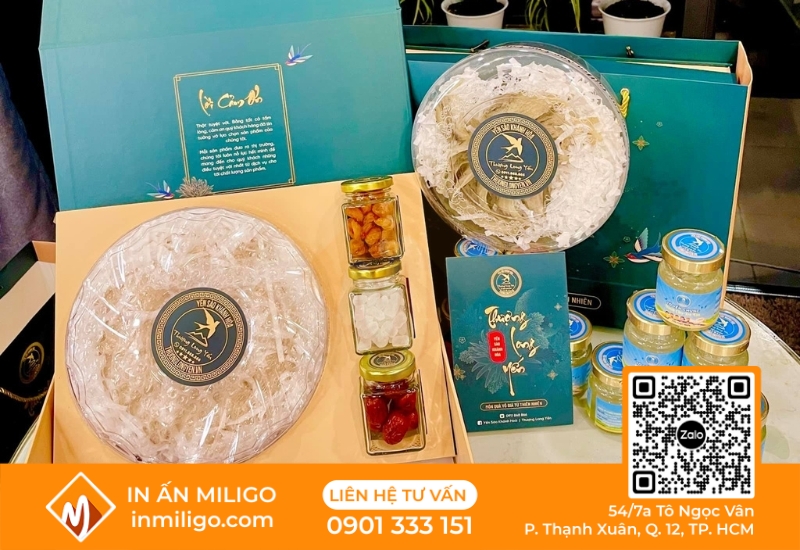 in hộp cứng yến sào