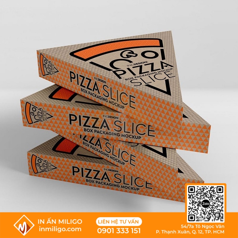 in hộp pizza