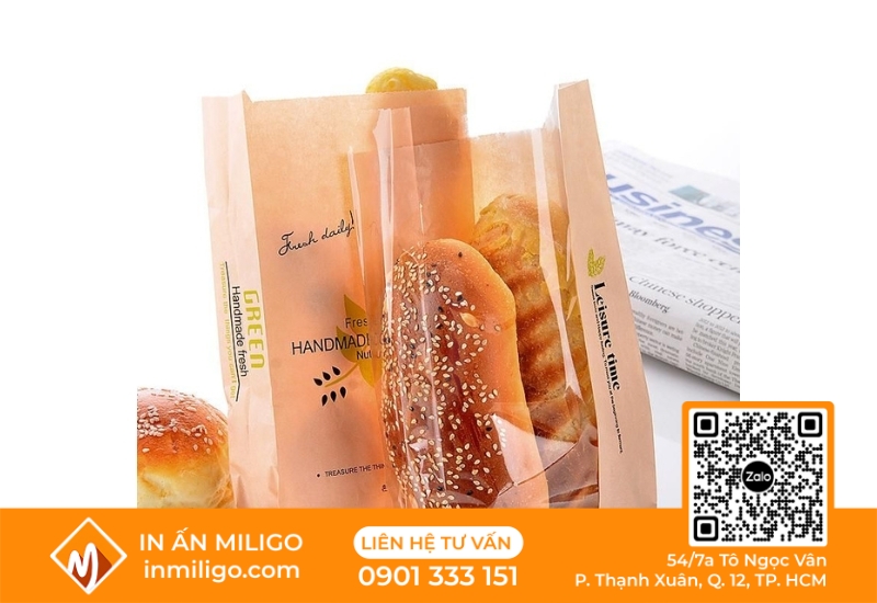 in túi bánh mì số lượng it