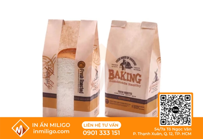 in túi bánh mì